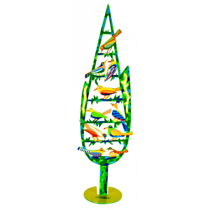 David Gerstein Cypress Tree Birds Sculpture Das Jüdische Heim
