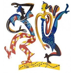 David Gerstein Swingers Dancers Sculpture Das Jüdische Heim
