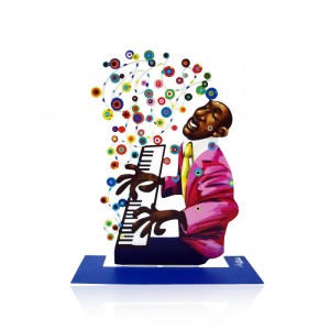 David Gerstein Pianist Jazz Club Sculpture