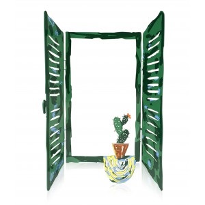 David Gerstein Cactus Window Sculpture Heimdeko