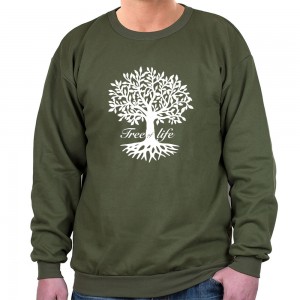 Tree of Life Sweatshirt (Variety of Colors to Choose From) Israelische T-Shirts