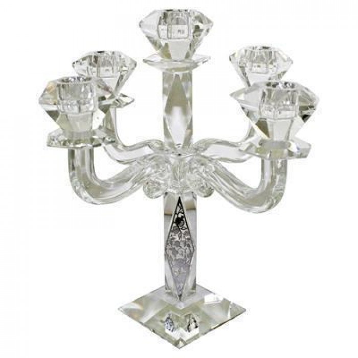 Crystal Candelabra with Five Branches
