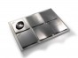 Seder Plate with Stainless Steel Square Dishes Laura Cowan